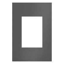 Load image into Gallery viewer, adorne® Cast Metals Wall Plate in Brushed Black Nickel (1-Gang-Plus).
