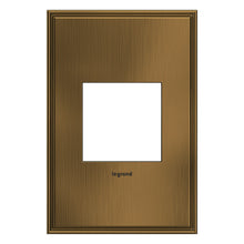 Load image into Gallery viewer, adorne® Cast Metals Wall Plate in Coffee (1-Gang).
