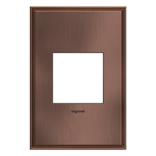 Load image into Gallery viewer, adorne® Cast Metals Wall Plate in Matte Antique Copper (1-Gang).
