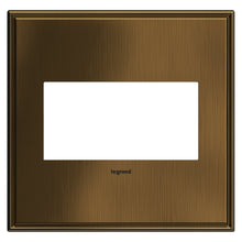 Load image into Gallery viewer, adorne® Cast Metals Wall Plate in Coffee (2-Gang).
