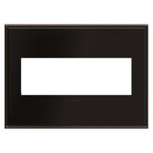 Load image into Gallery viewer, adorne® Cast Metals Wall Plate in Oil Rubbed Bronze (3-Gang).
