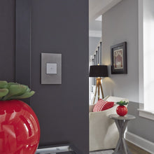 Load image into Gallery viewer, adorne® Cast Metals Wall Plate in living room.
