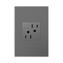 Load image into Gallery viewer, adorne® Energy-Saving On/Off Outlet in Detail.
