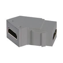 Load image into Gallery viewer, adorne® HDMI Keystone Coupler in Magnesium.
