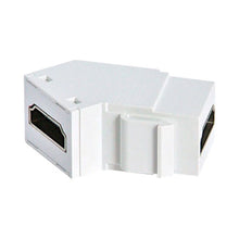 Load image into Gallery viewer, adorne® HDMI Keystone Coupler in White.
