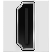 Load image into Gallery viewer, adorne® HDMI Keystone Coupler in Detail.
