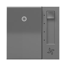 Load image into Gallery viewer, adorne® Paddle Fan Speed Control in Magnesium.
