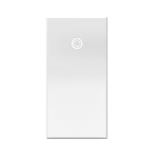 Load image into Gallery viewer, adorne® Paddle Half Switch in White (120V).
