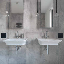Load image into Gallery viewer, adorne® Plastics Plus 1-Gang Wall Plate in bathroom.
