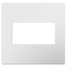 Load image into Gallery viewer, adorne® Plastics Wall Plate in Gloss White (2-Gang).
