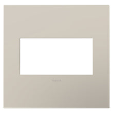 Load image into Gallery viewer, adorne® Plastics Wall Plate in Graphite (2-Gang).
