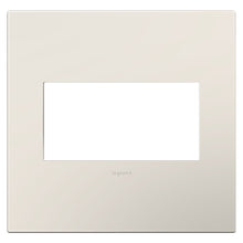 Load image into Gallery viewer, adorne® Plastics Wall Plate in Powder White (2-Gang).
