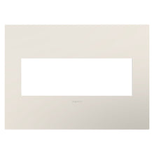 Load image into Gallery viewer, adorne® Plastics Wall Plate in Powder White (3-Gang).
