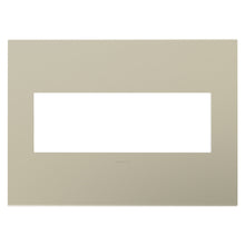 Load image into Gallery viewer, adorne® Plastics Wall Plate in Satin Light Almond (3-Gang).
