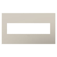 Load image into Gallery viewer, adorne® Plastics Wall Plate in Graphite (4-Gang).
