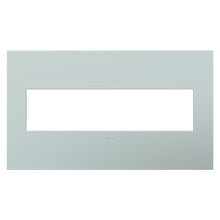 Load image into Gallery viewer, adorne® Plastics Wall Plate in Magnesium (4-Gang).
