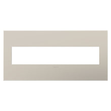 Load image into Gallery viewer, adorne® Plastics Wall Plate in Graphite (5-Gang).
