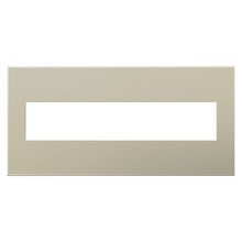 Load image into Gallery viewer, adorne® Plastics Wall Plate in Powder White (5-Gang).
