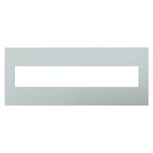 Load image into Gallery viewer, adorne® Plastics Wall Plate in Pale Blue (6-Gang).
