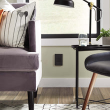 Load image into Gallery viewer, adorne® Plastics Wall Plate in living room.
