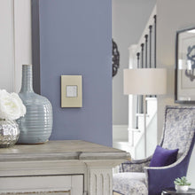 Load image into Gallery viewer, adorne® Plastics Wall Plate in living room.
