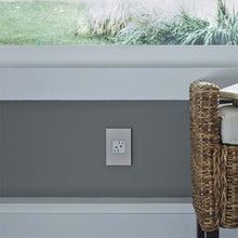Load image into Gallery viewer, adorne® Plastics Wall Plate in Detail.
