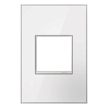 Load image into Gallery viewer, adorne® Real Materials Wall Plate in Mirror White (1-Gang).
