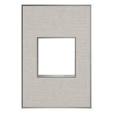 Load image into Gallery viewer, adorne® Real Materials Wall Plate in True Linen (1-Gang).
