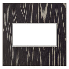 Load image into Gallery viewer, adorne® Real Materials Wall Plate in Macassar (2-Gang).
