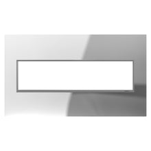 Load image into Gallery viewer, adorne® Real Materials Wall Plate in Mirror (4-Gang).
