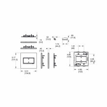 Load image into Gallery viewer, adorne® Real Materials Wall Plate - line drawing
