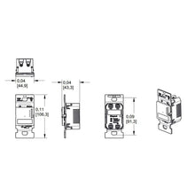Load image into Gallery viewer, adorne® SensaDimmer - line drawing.
