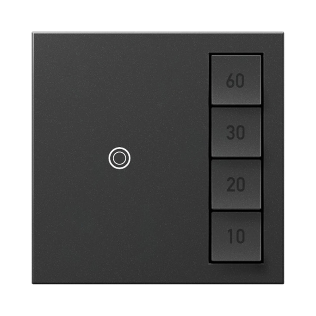 adorne® SensaSwitch Timer in Graphite.