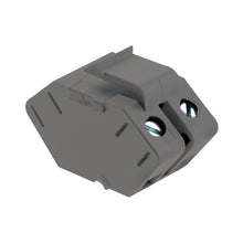 Load image into Gallery viewer, adorne® Single Keystone Speaker Connector in Magnesium.
