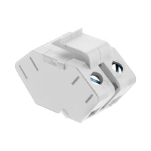 Load image into Gallery viewer, adorne® Single Keystone Speaker Connector in White.
