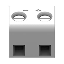Load image into Gallery viewer, adorne® Single Keystone Speaker Connector in Detail.
