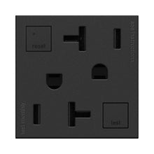 Load image into Gallery viewer, adorne® Tamper-Resistant GFCI in Graphite (20A).
