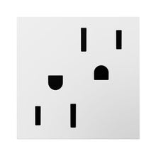 Load image into Gallery viewer, adorne® Tamper-Resistant Outlet in White (15A).
