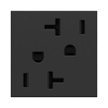 Load image into Gallery viewer, adorne® Tamper-Resistant Outlet in Graphite (20A).
