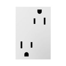 Load image into Gallery viewer, adorne® Tamper-Resistant PLUS Outlet in White.
