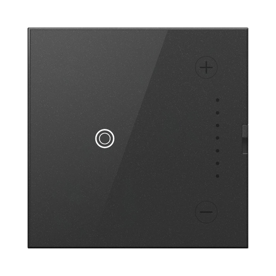 adorne® Touch Tru-Universal Dimmer in Graphite.