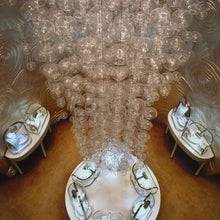 Load image into Gallery viewer, Ether S Multi Light Pendant Light in exhibition.
