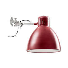 Load image into Gallery viewer, JJ Big Grip LED Wall Light in Amaranth Red.
