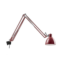 Load image into Gallery viewer, JJ LED Wall Light in Amaranth Red/Black (Small).
