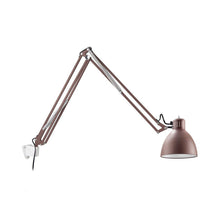 Load image into Gallery viewer, JJ LED Wall Light in Rust Brown/White (Small).
