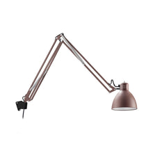 Load image into Gallery viewer, JJ LED Wall Light in Rust Brown/Black (Small).
