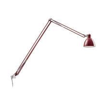 Load image into Gallery viewer, JJ LED Wall Light in Amaranth Red/White (Medium).
