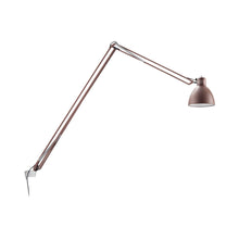 Load image into Gallery viewer, JJ LED Wall Light in Rust Brown/White (Medium).
