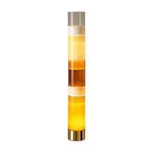 Load image into Gallery viewer, Stacking Floor Lamp in Amber.
