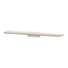 Load image into Gallery viewer, Level LED Bath Vanity Wall Light in Large/Brushed Aluminum.
